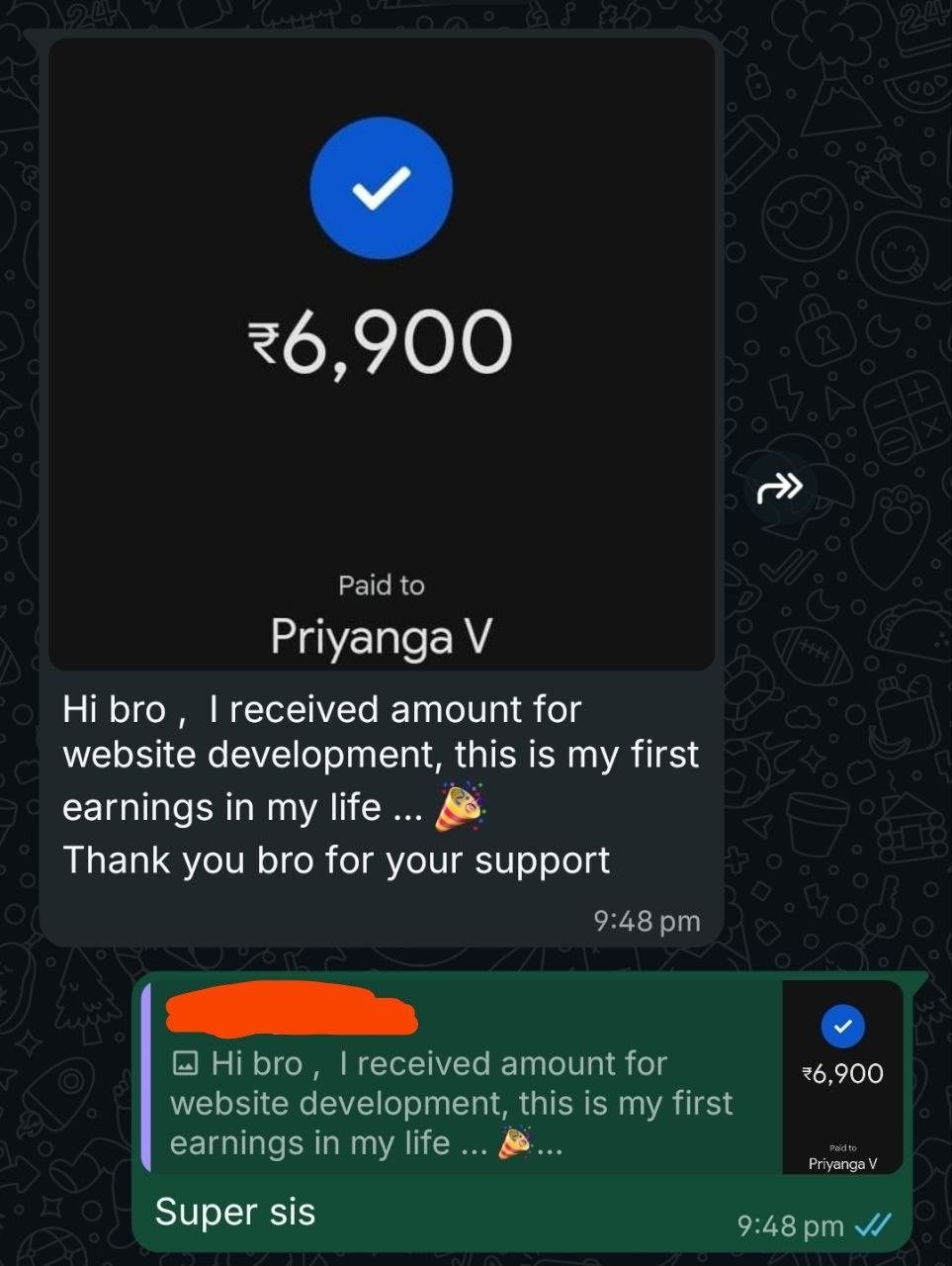Freelance / Payment Win #02