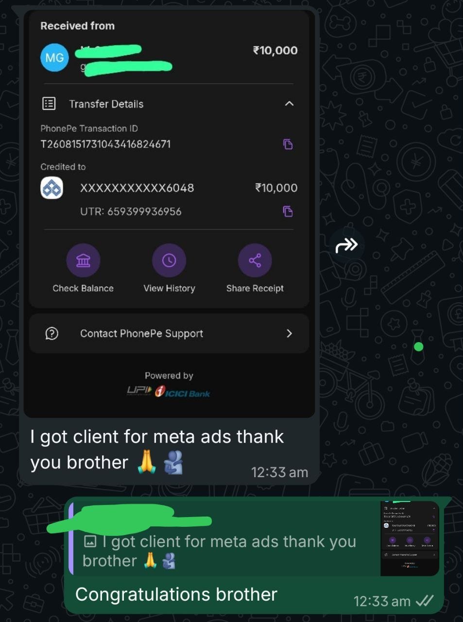 Monthly Client Retainer Proof