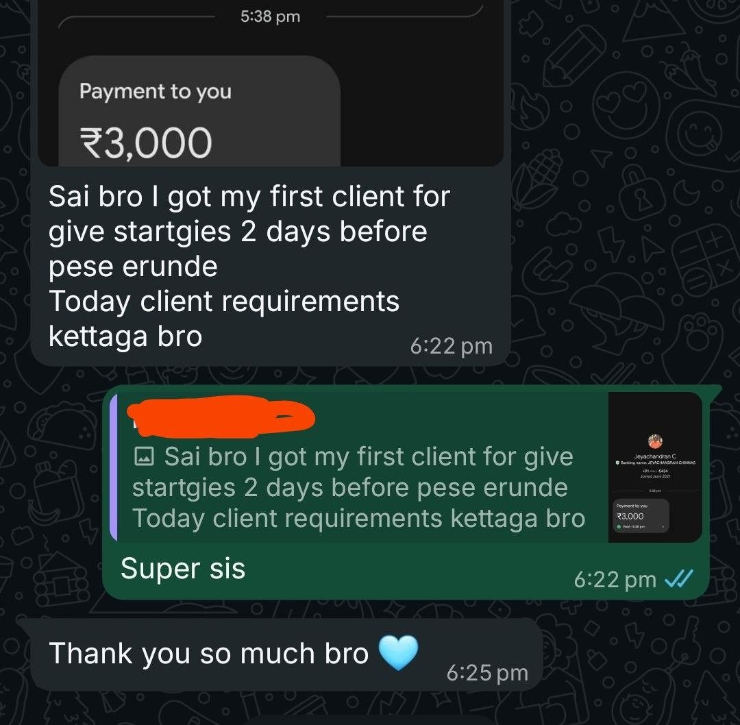 Freelance / Payment Win #15
