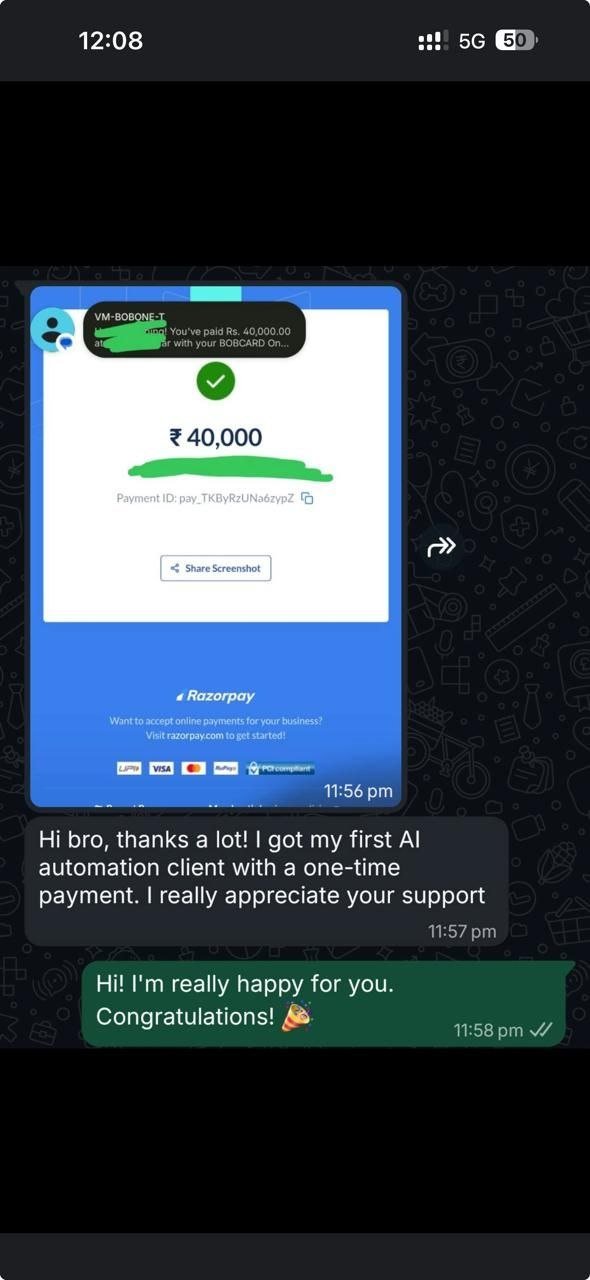 Freelance / Payment Win #25