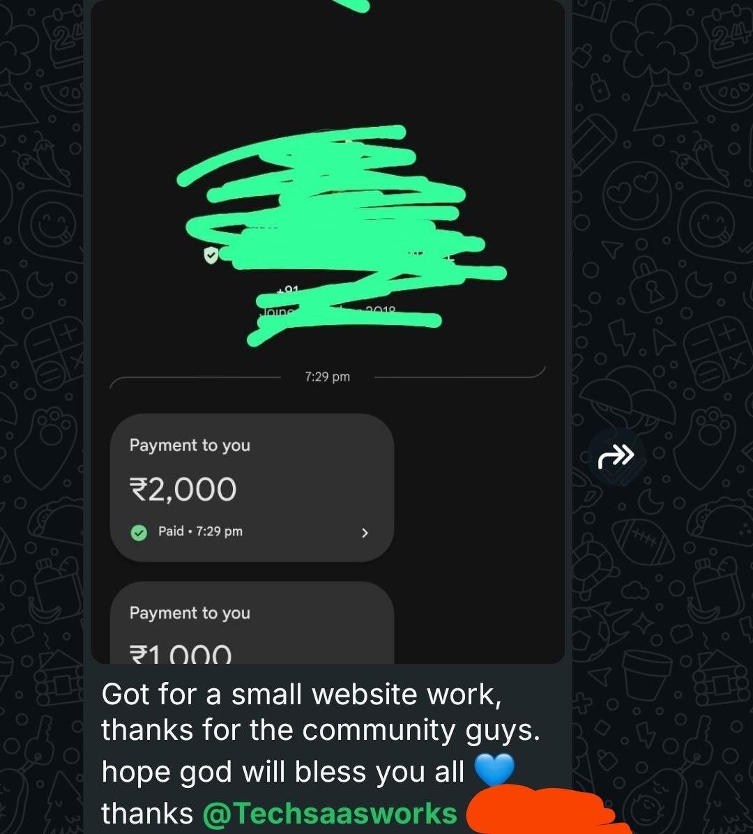 Freelance / Payment Win #31